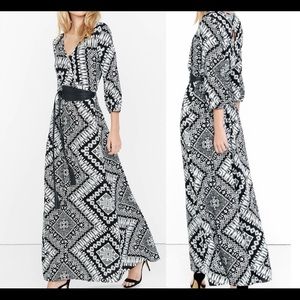 Express Aztec maxi dress size M , belt isn’t included